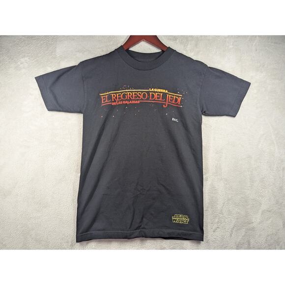BAIT Star Wars El Regreso Del Jedi Return Of Jedi Graphic Spanish Shirt SMALL - Picture 2 of 7